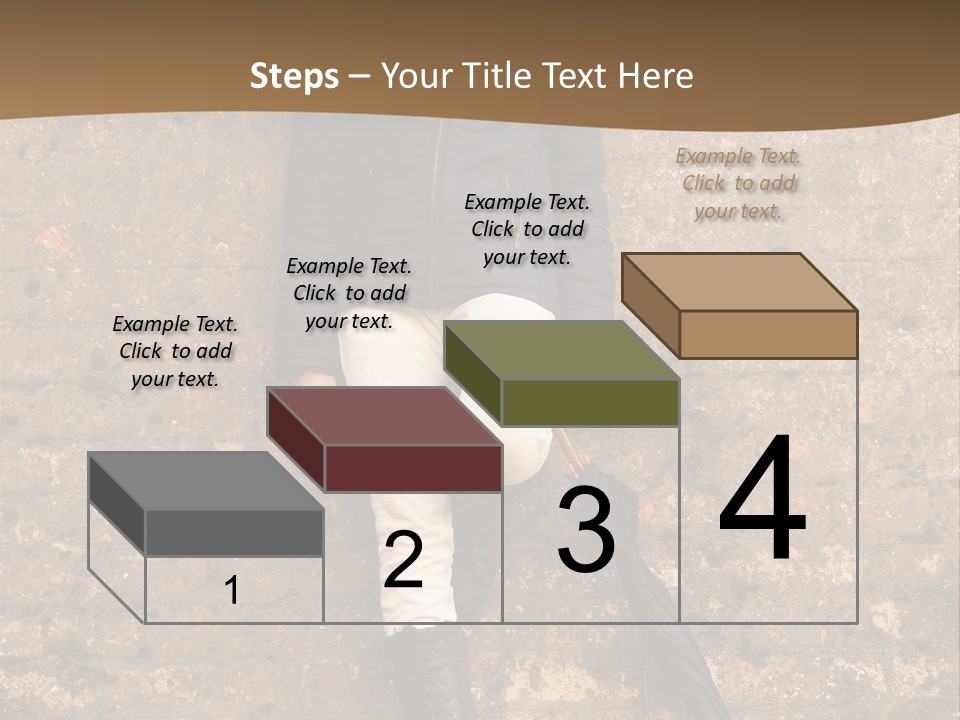 Boots Cloudy Leaning PowerPoint Template