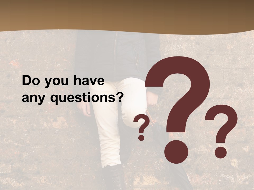 Boots Cloudy Leaning PowerPoint Template