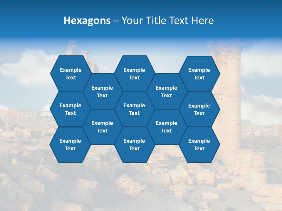 Syria Past Ruin PowerPoint Template
