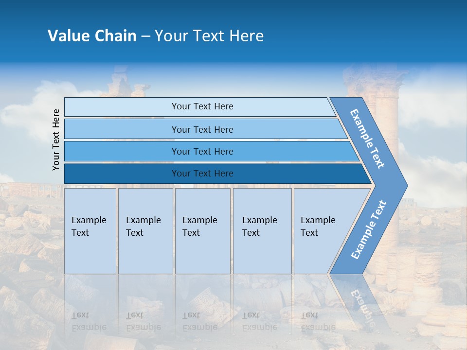Syria Past Ruin PowerPoint Template