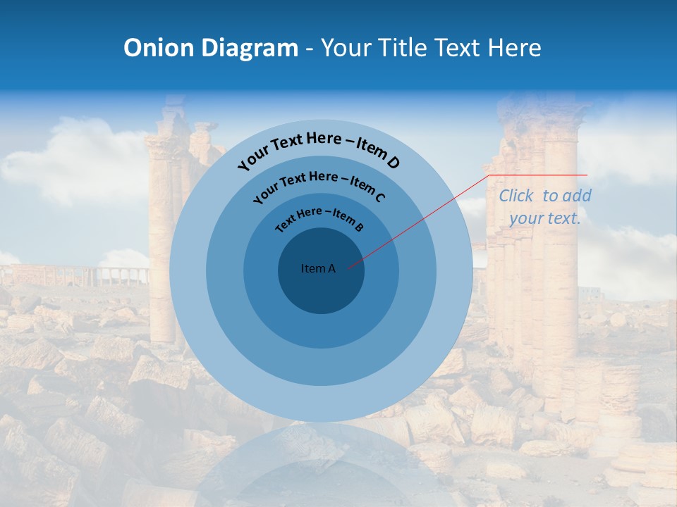 Syria Past Ruin PowerPoint Template