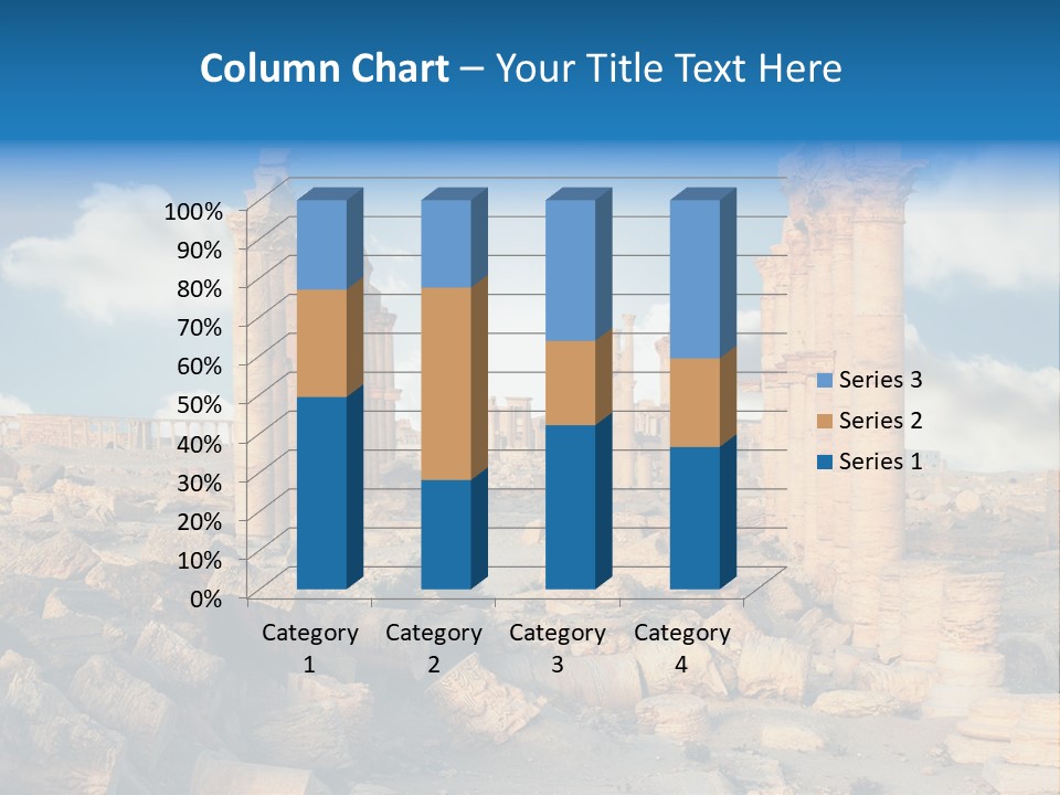 Syria Past Ruin PowerPoint Template