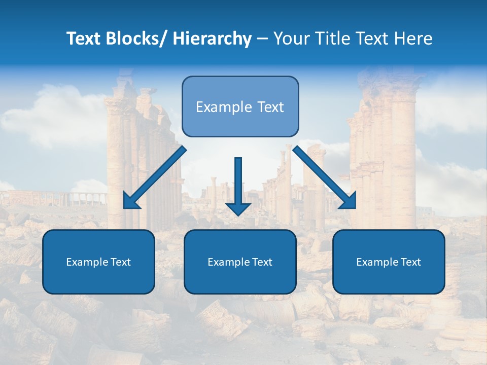 Syria Past Ruin PowerPoint Template