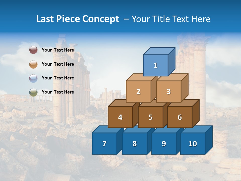 Syria Past Ruin PowerPoint Template