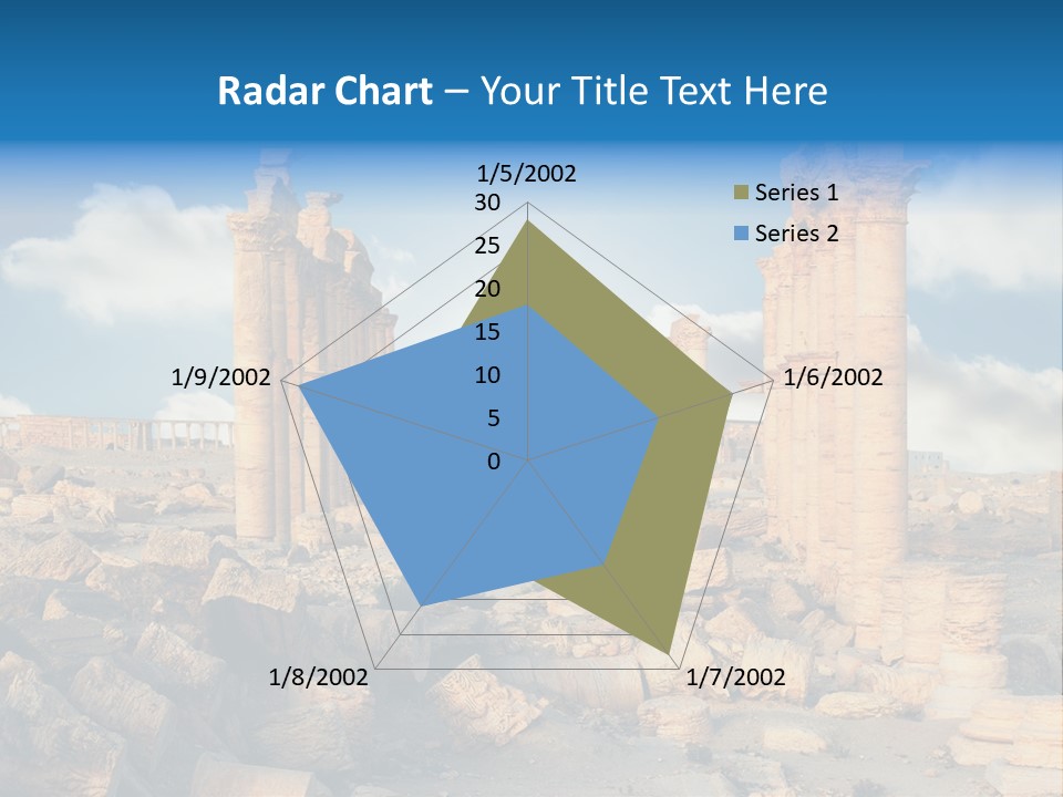 Syria Past Ruin PowerPoint Template