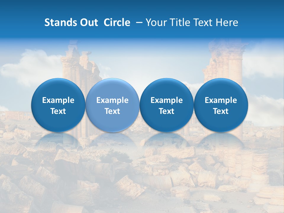 Syria Past Ruin PowerPoint Template