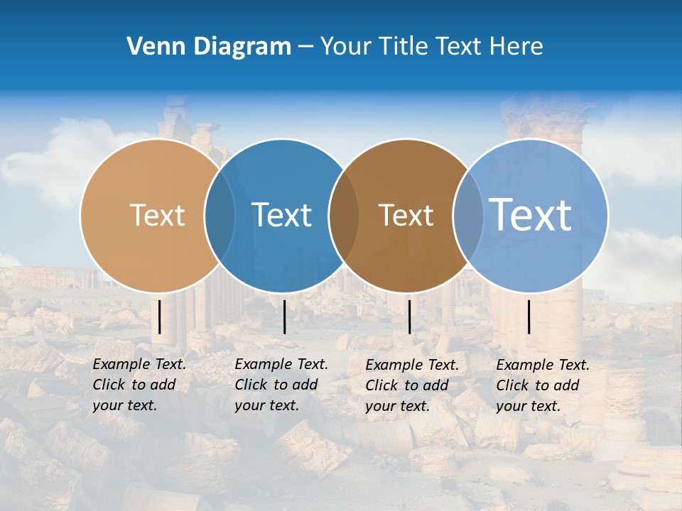Syria Past Ruin PowerPoint Template