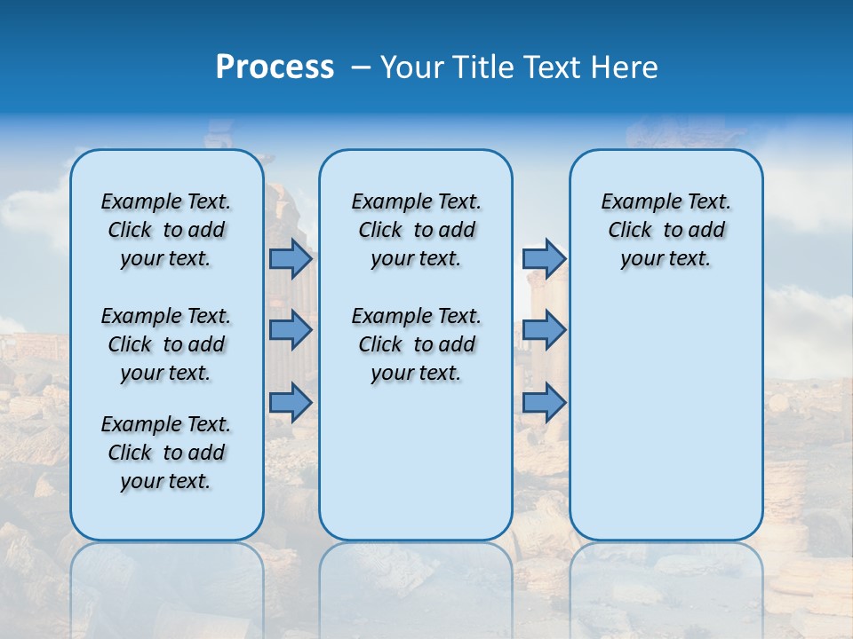 Syria Past Ruin PowerPoint Template