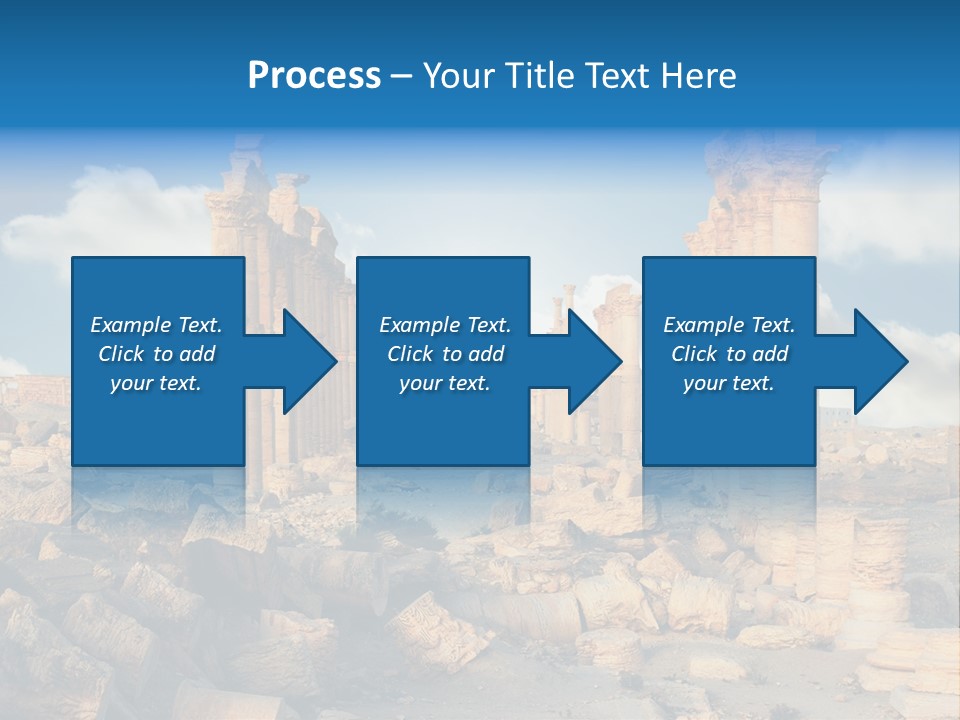 Syria Past Ruin PowerPoint Template