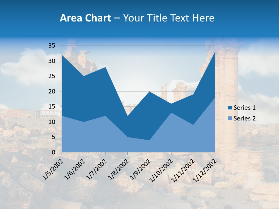 Syria Past Ruin PowerPoint Template