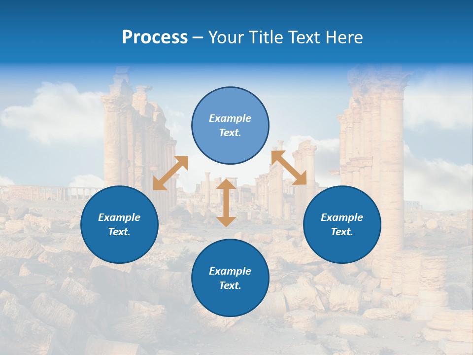 Syria Past Ruin PowerPoint Template