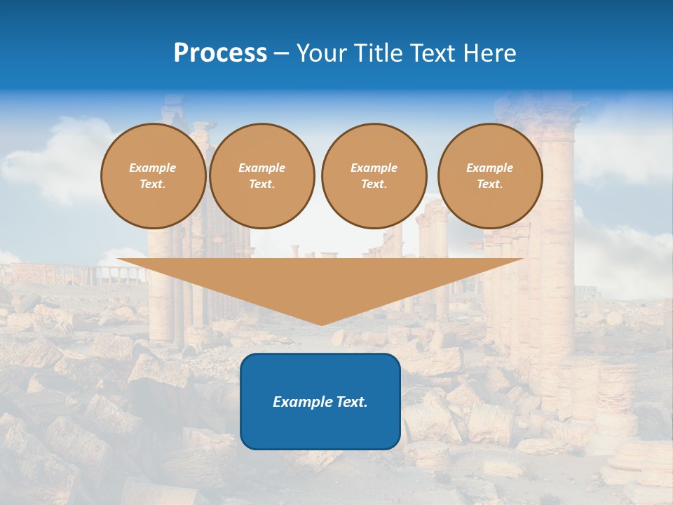 Syria Past Ruin PowerPoint Template
