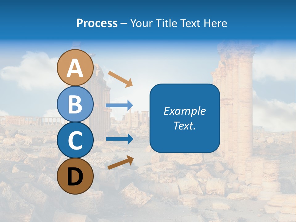 Syria Past Ruin PowerPoint Template