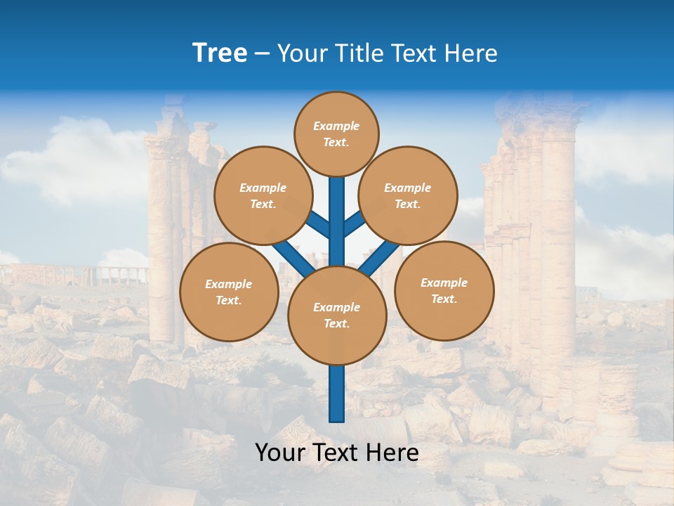 Syria Past Ruin PowerPoint Template