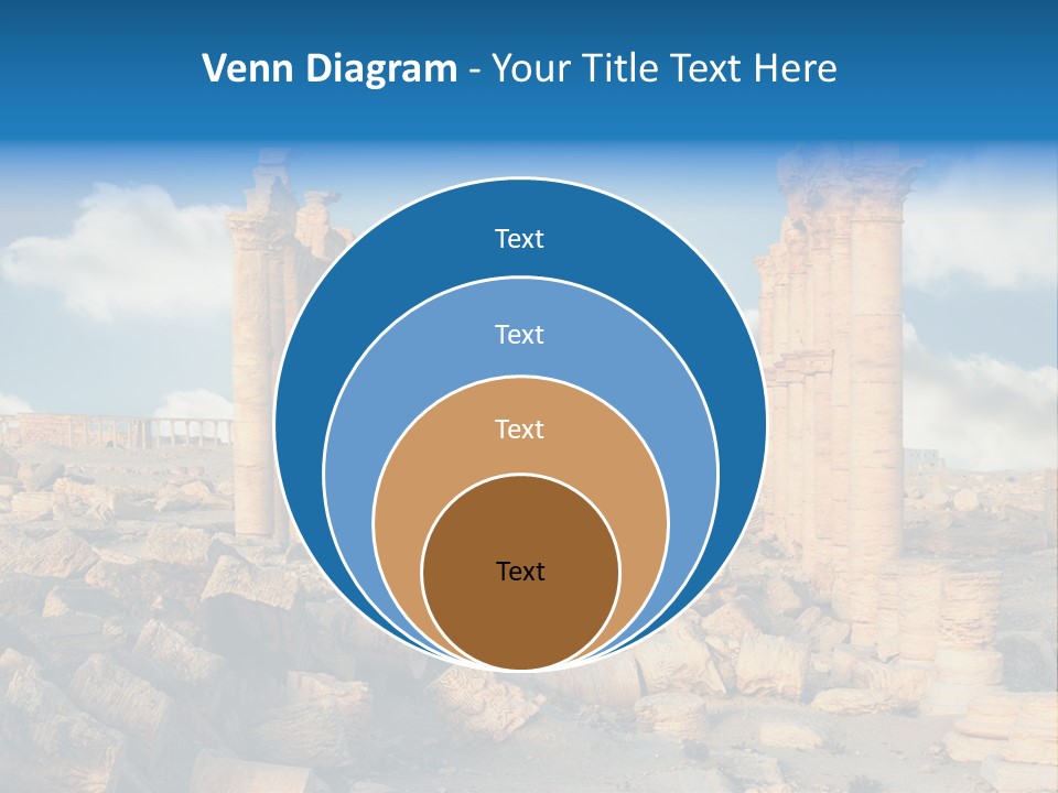 Syria Past Ruin PowerPoint Template