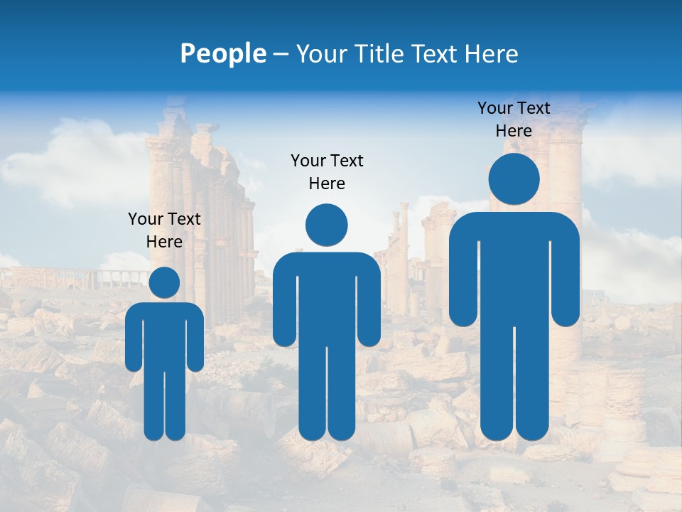 Syria Past Ruin PowerPoint Template