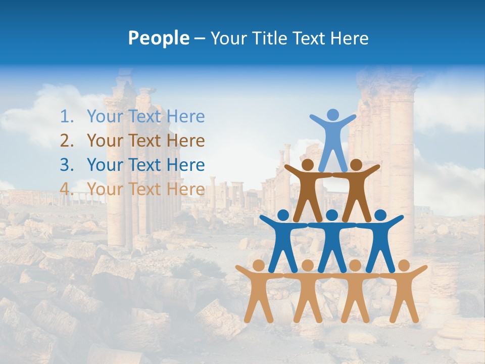 Syria Past Ruin PowerPoint Template