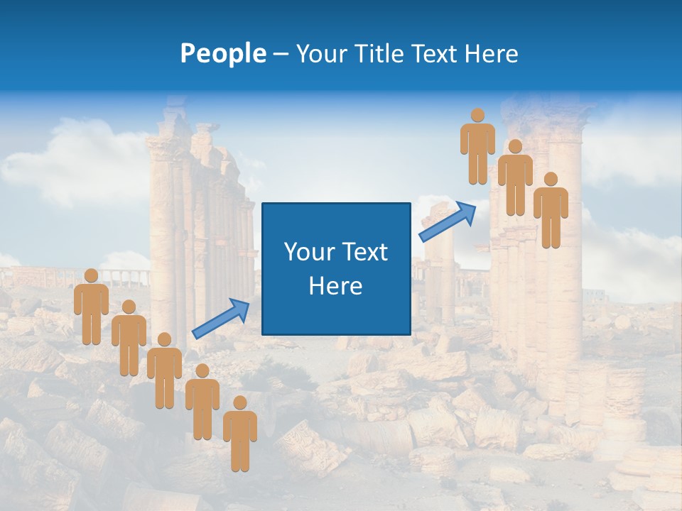 Syria Past Ruin PowerPoint Template