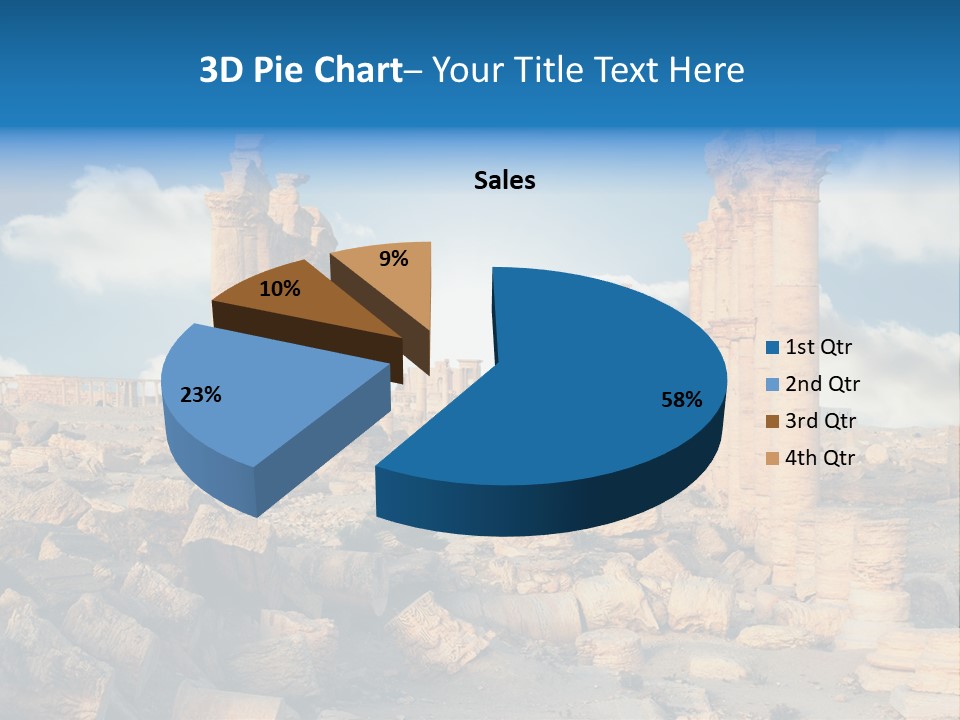 Syria Past Ruin PowerPoint Template