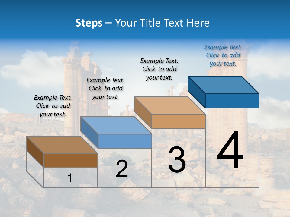 Syria Past Ruin PowerPoint Template