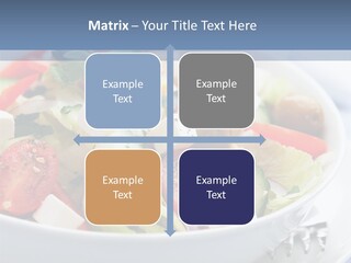 Meal Tomatoes Healthy PowerPoint Template