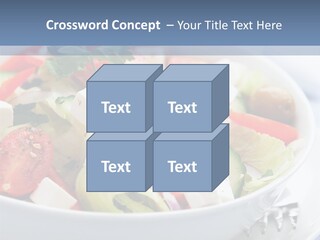 Meal Tomatoes Healthy PowerPoint Template