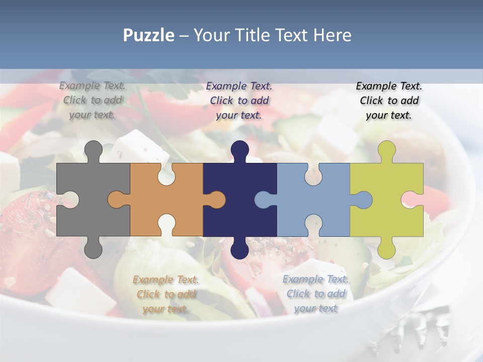 Meal Tomatoes Healthy PowerPoint Template