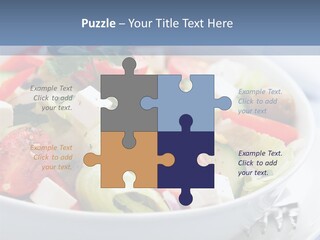 Meal Tomatoes Healthy PowerPoint Template