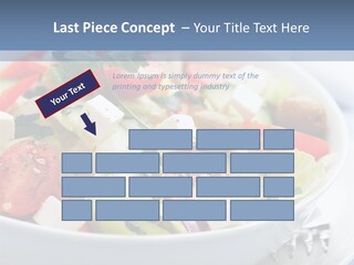 Meal Tomatoes Healthy PowerPoint Template