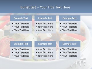 Meal Tomatoes Healthy PowerPoint Template