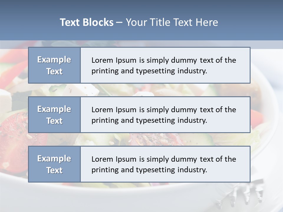 Meal Tomatoes Healthy PowerPoint Template