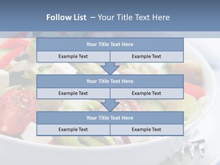 Meal Tomatoes Healthy PowerPoint Template