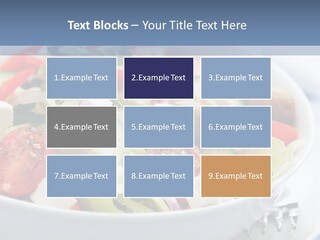 Meal Tomatoes Healthy PowerPoint Template