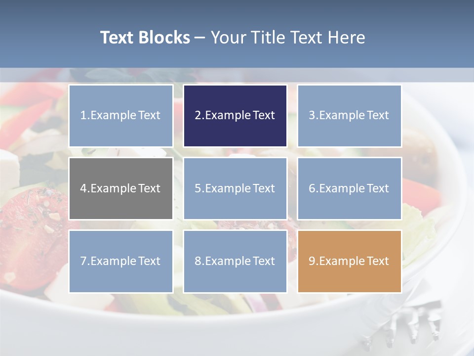 Meal Tomatoes Healthy PowerPoint Template