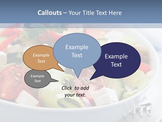 Meal Tomatoes Healthy PowerPoint Template