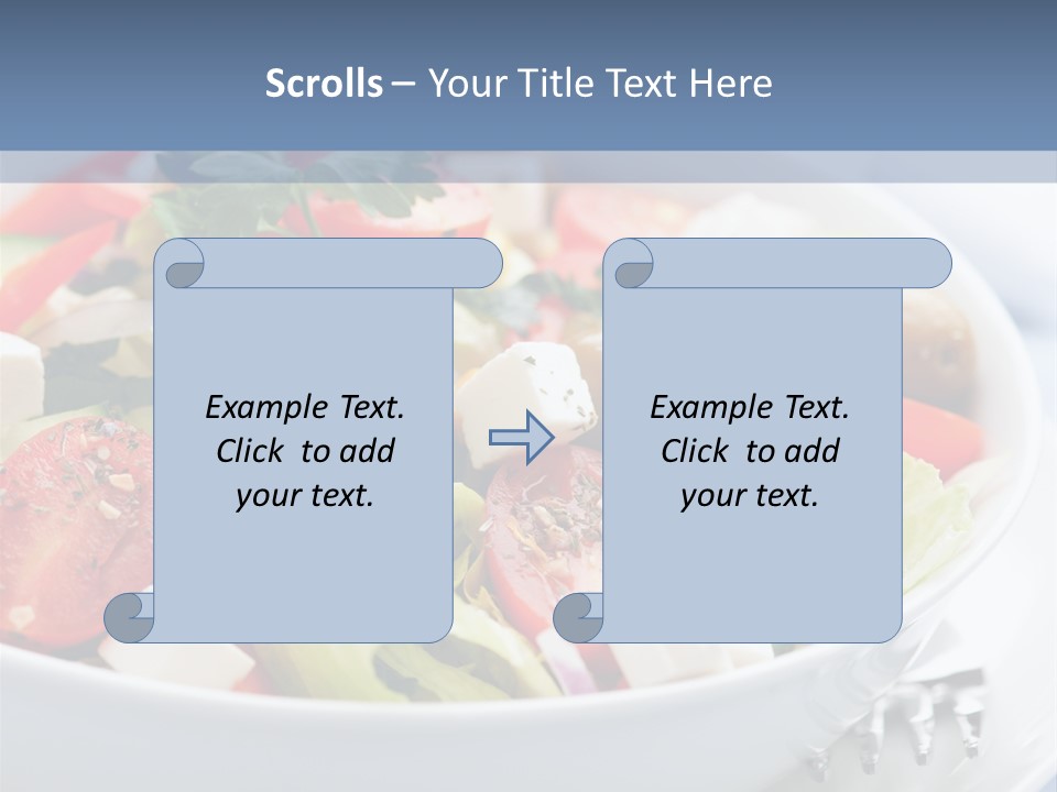 Meal Tomatoes Healthy PowerPoint Template
