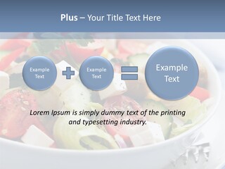 Meal Tomatoes Healthy PowerPoint Template