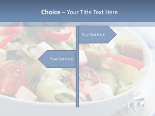 Meal Tomatoes Healthy PowerPoint Template