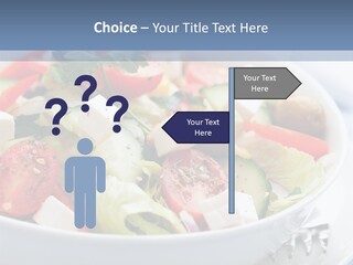 Meal Tomatoes Healthy PowerPoint Template