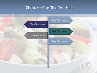 Meal Tomatoes Healthy PowerPoint Template