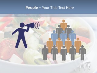 Meal Tomatoes Healthy PowerPoint Template