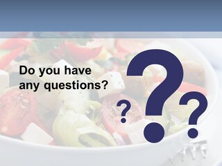 Meal Tomatoes Healthy PowerPoint Template