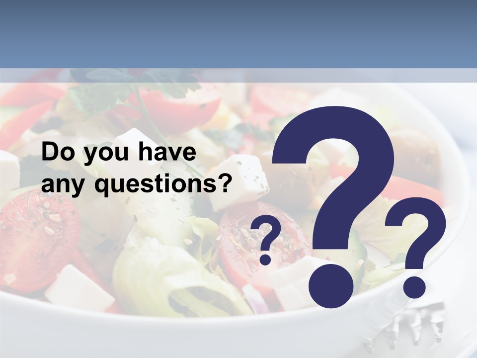 Meal Tomatoes Healthy PowerPoint Template