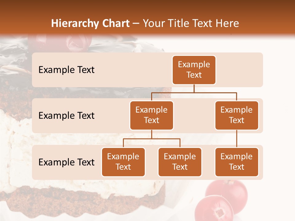 Black Calorie Sweetness PowerPoint Template
