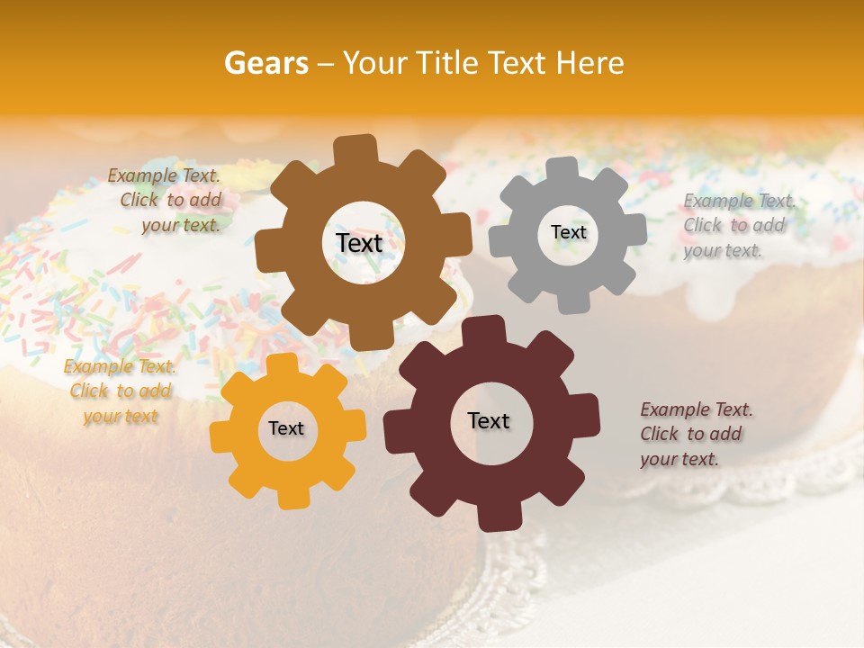 Celebration Religion White PowerPoint Template