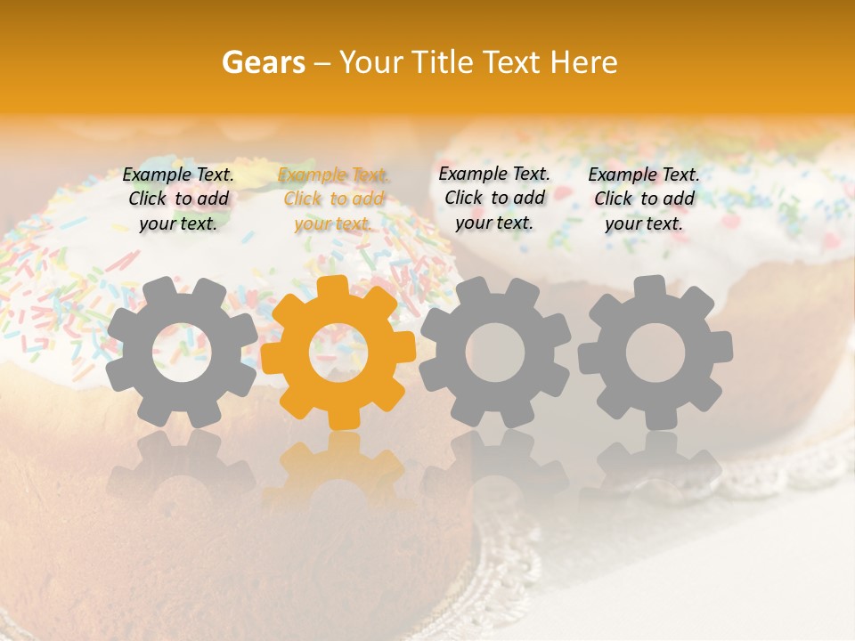 Celebration Religion White PowerPoint Template