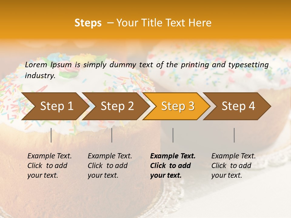 Celebration Religion White PowerPoint Template