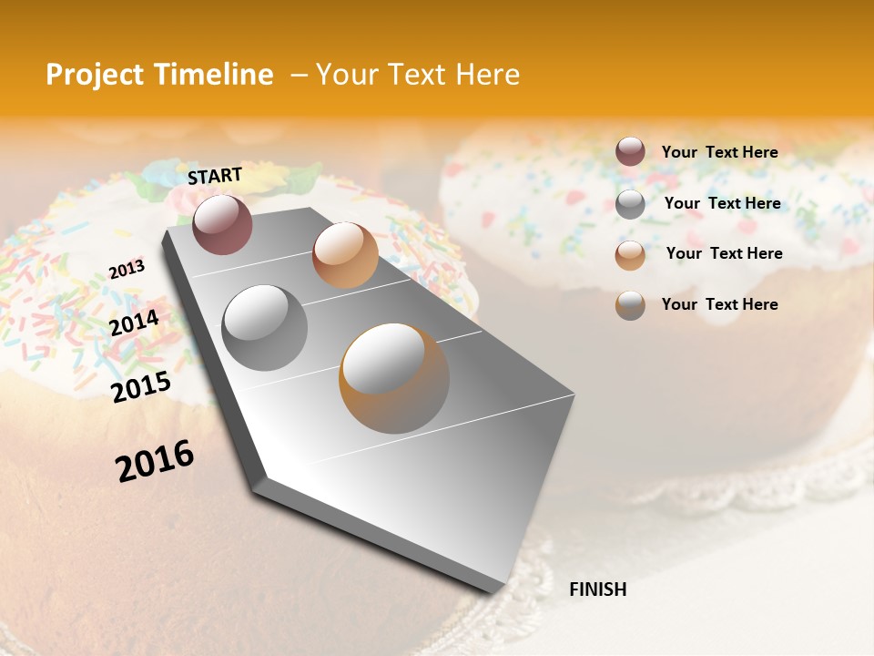 Celebration Religion White PowerPoint Template