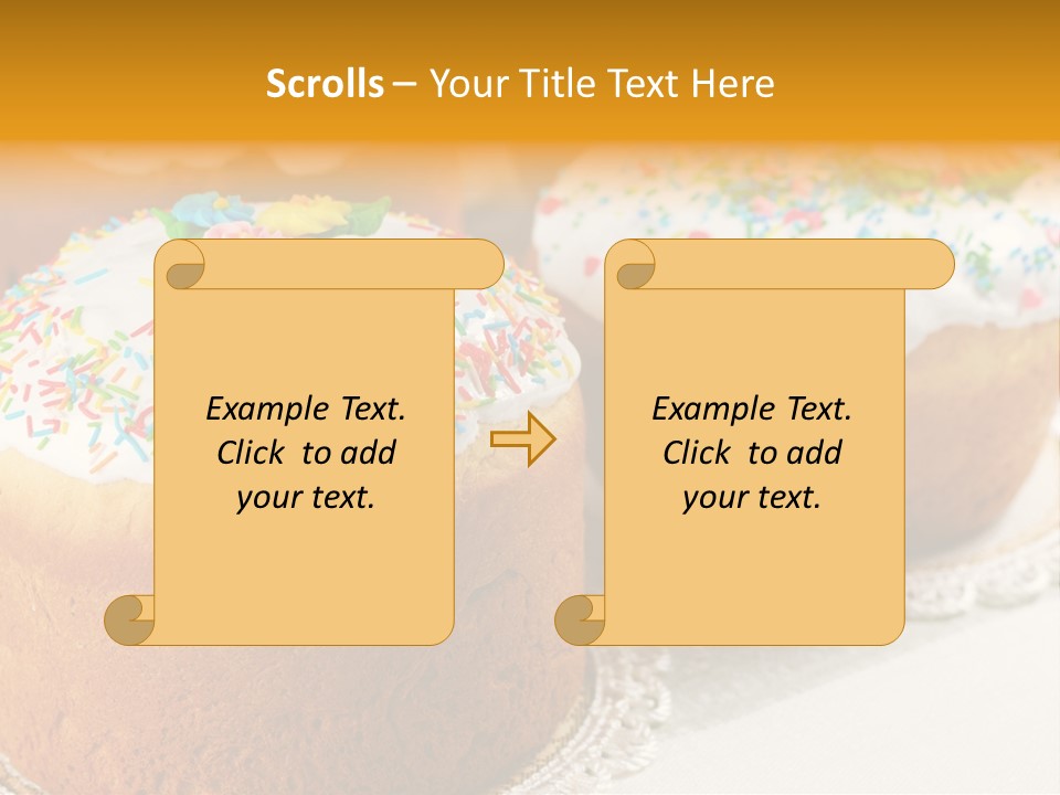 Celebration Religion White PowerPoint Template