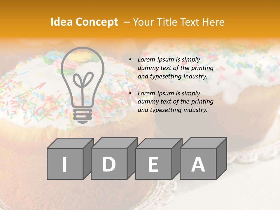 Celebration Religion White PowerPoint Template